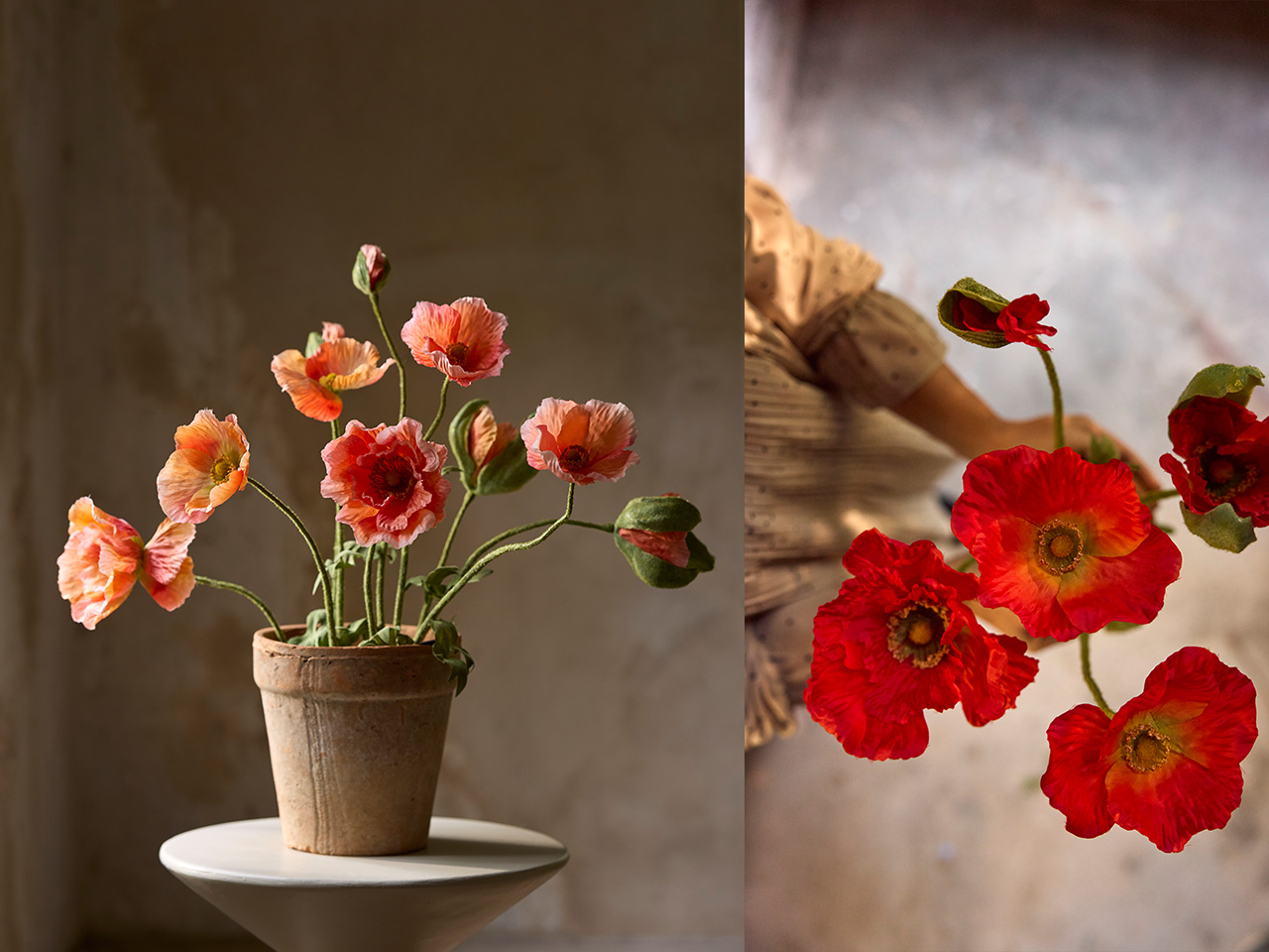 VALLMO, HORTENSIA, PION OCH SOMMARENS SKIRA NYANSER, 