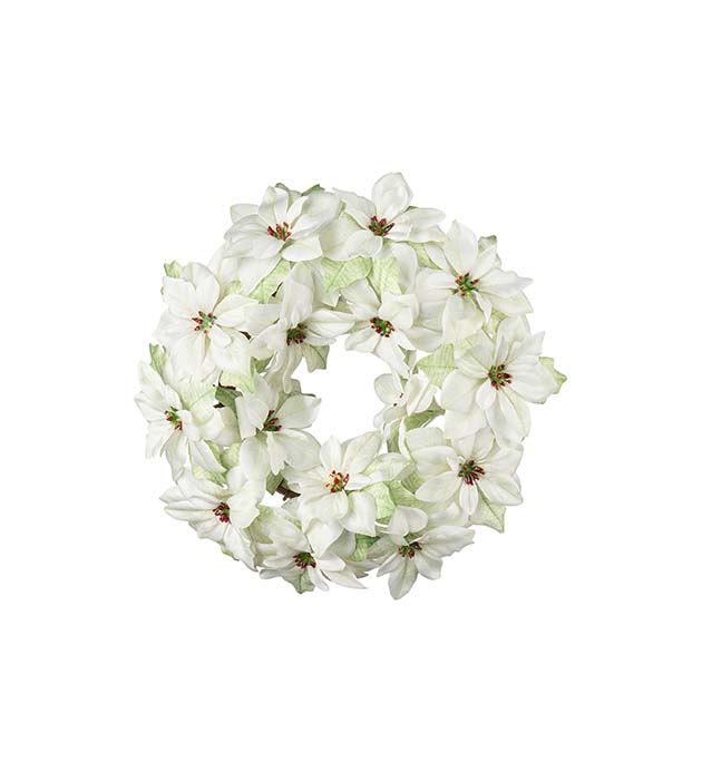 4754-10, Julstjärna krans 30 cm