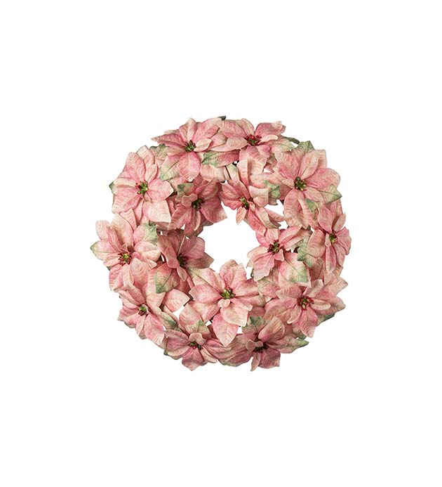 4754-20, Julstjärna krans 30 cm