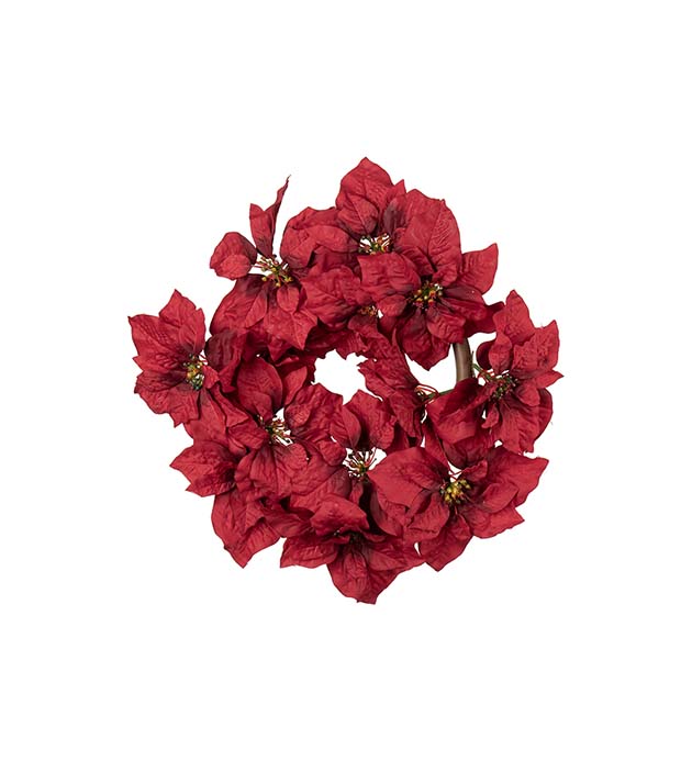 4755-80, Julstjärna krans 50 cm